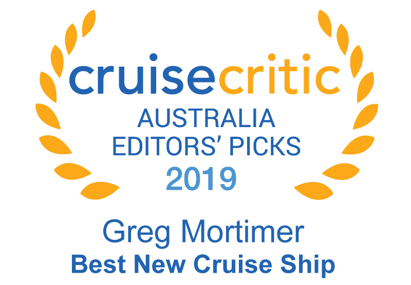 Cruise Critic - Editor's Picks - Greg Mortimer Best New Cruise Ship, Winner 2019