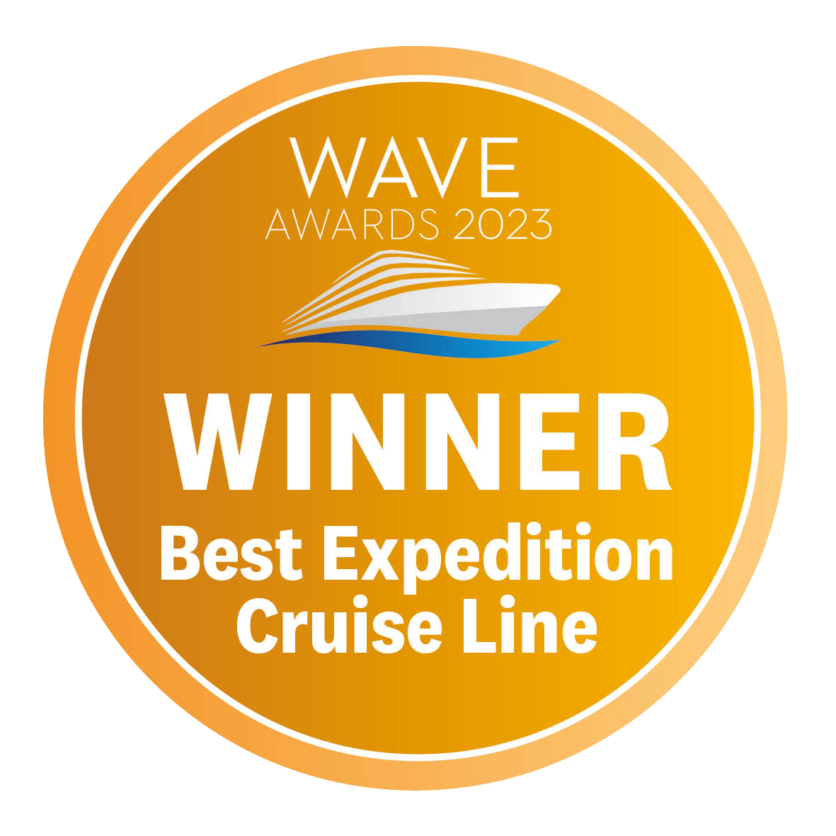 Wave Awards - Best Expedition Cruise Line, Winner 2023