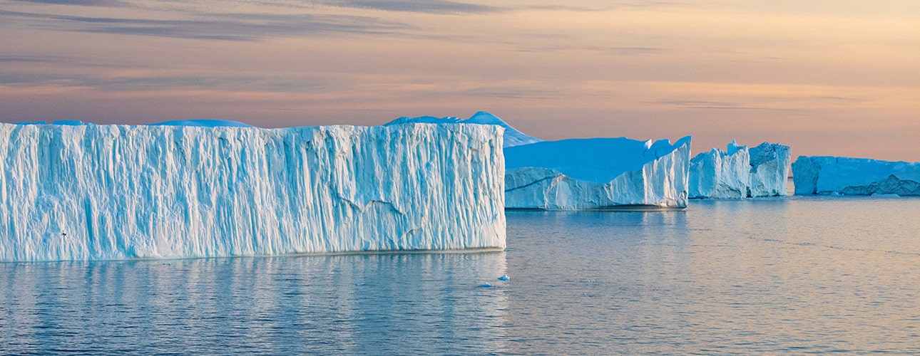 Icebergs at Ilulissat, Greenland