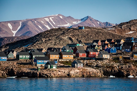 Greenland Ittoqqortoormiit houses